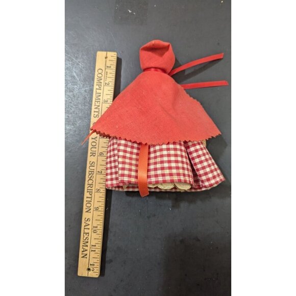 Vintage Natchez 7” Little Red Riding Hood Blue Eyes Open & Close. - Picture 5 of 6